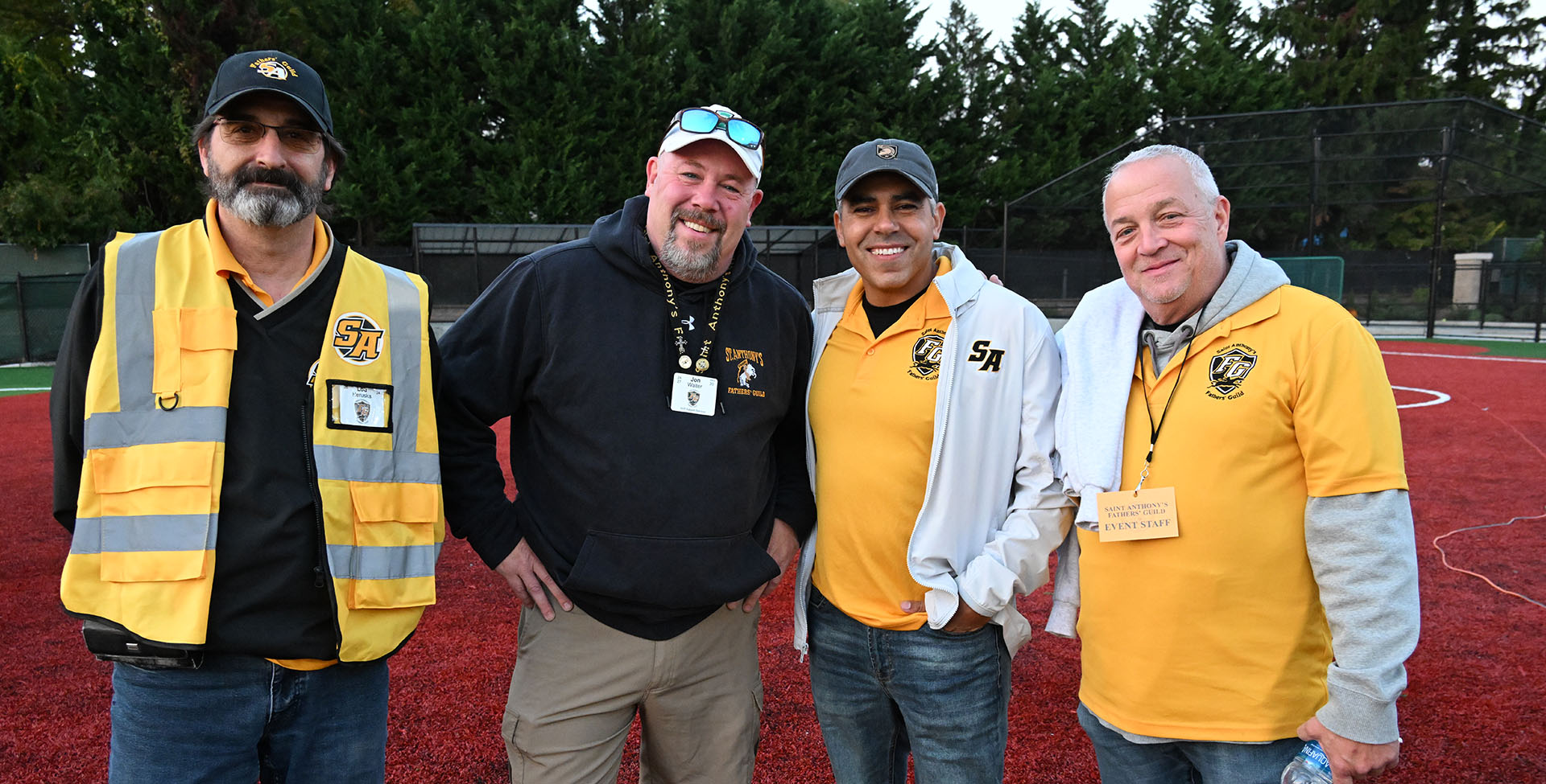 Fathers' Guild working a Varsity Football game