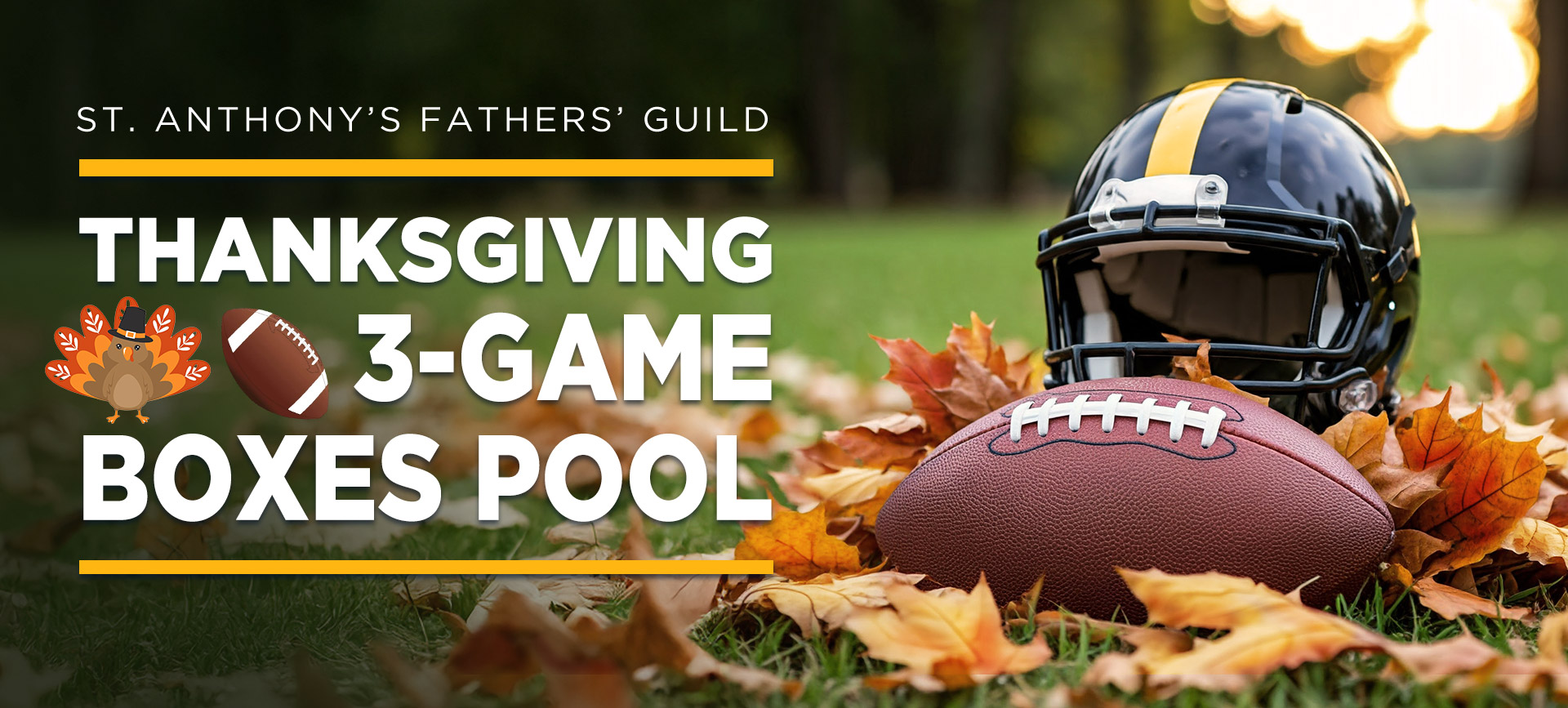 Thanksgiving Football 3-Game Boxes Pool